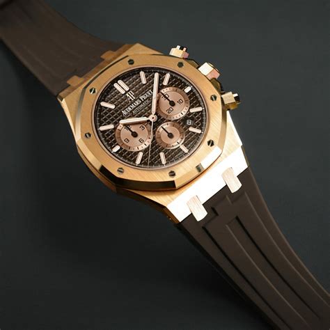 buy audemars piguet leather strap|audemars piguet with rubber strap.